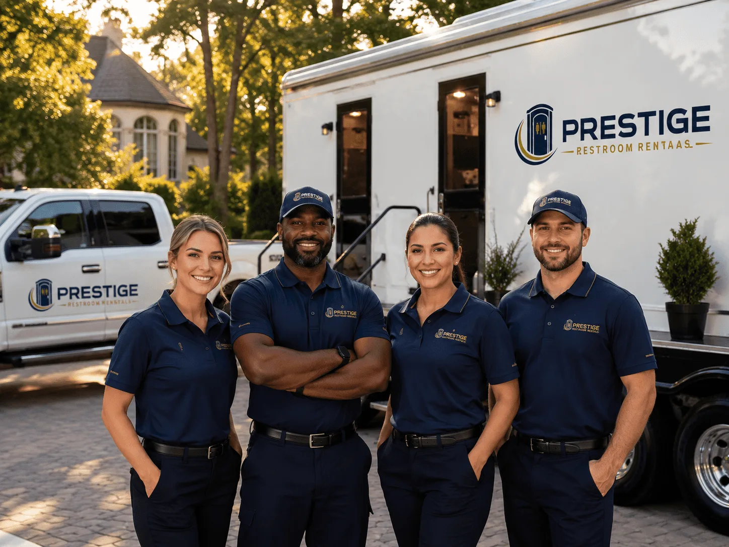 Trusted Luxury Portable Restrooms company in Umbarger, TX
